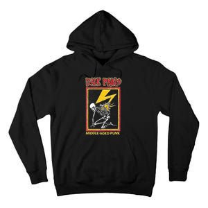 Back Pains Middle Aged Punk Tall Hoodie