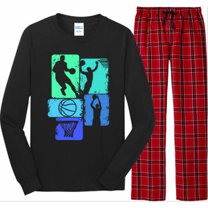 Basketball Player Meaningful Gift Long Sleeve Pajama Set