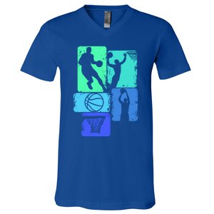 Basketball Player Meaningful Gift V-Neck T-Shirt