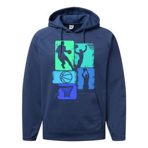 Basketball Player Meaningful Gift Performance Fleece Hoodie