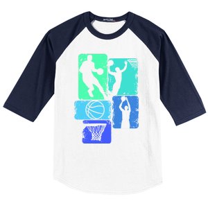 Basketball Player Meaningful Gift Baseball Sleeve Shirt