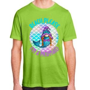 Beach Please Mermaid Gnome Ocean Adventure Summer Vacay Funny Gift Adult ChromaSoft Performance T-Shirt