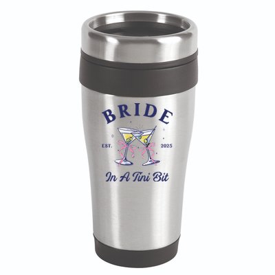 Bachelorette Party Martini Lover Bride An A Tini Bit Bride 16oz Travel Tumbler