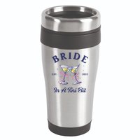 Bachelorette Party Martini Lover Bride An A Tini Bit Bride 16oz Travel Tumbler