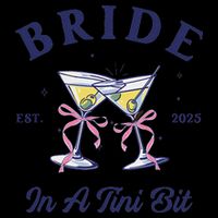 Bachelorette Party Martini Lover Bride An A Tini Bit Bride 16oz Travel Tumbler