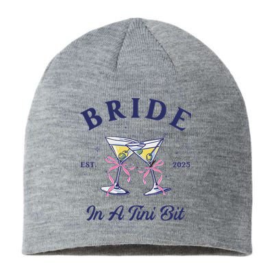 Bachelorette Party Martini Lover Bride An A Tini Bit Bride Sustainable Beanie