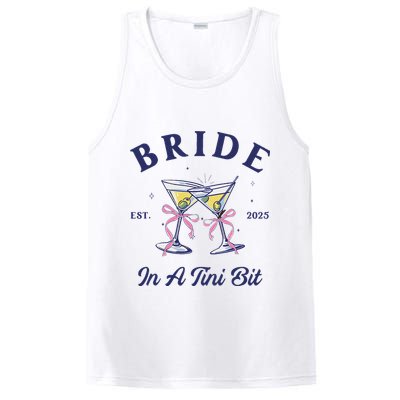 Bachelorette Party Martini Lover Bride An A Tini Bit Bride PosiCharge Competitor Tank
