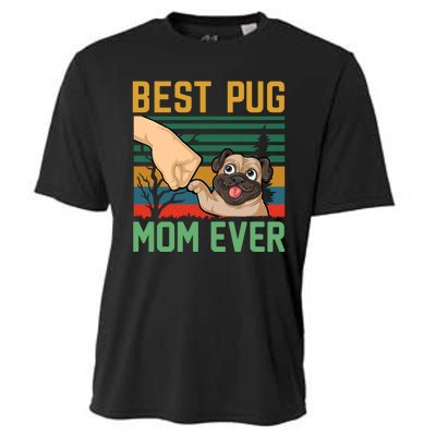 Best Pug Mom Ever Cooling Performance Crew T-Shirt