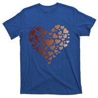 Black Pride Melanin Skin Tone Heart Juneteenth Cute Gift T-Shirt