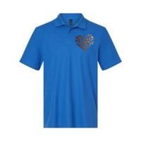 Black Pride Melanin Skin Tone Heart Juneteenth Cute Gift Softstyle Adult Sport Polo