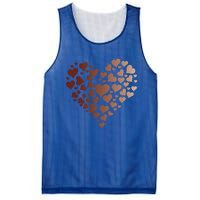 Black Pride Melanin Skin Tone Heart Juneteenth Cute Gift Mesh Reversible Basketball Jersey Tank