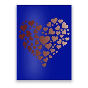 Black Pride Melanin Skin Tone Heart Juneteenth Cute Gift Poster