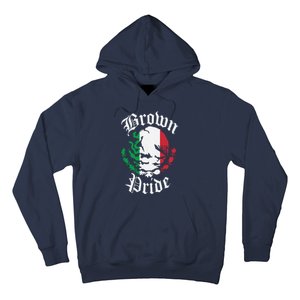 Brown Pride Mexican Flag Gift Hoodie