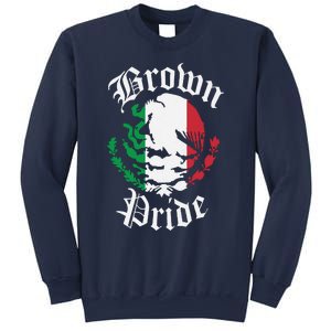 Brown Pride Mexican Flag Gift Sweatshirt