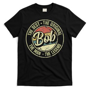 Bob Personal Name First Name Retro Bob T-Shirt