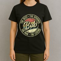 Bob Personal Name First Name Retro Bob T-Shirt