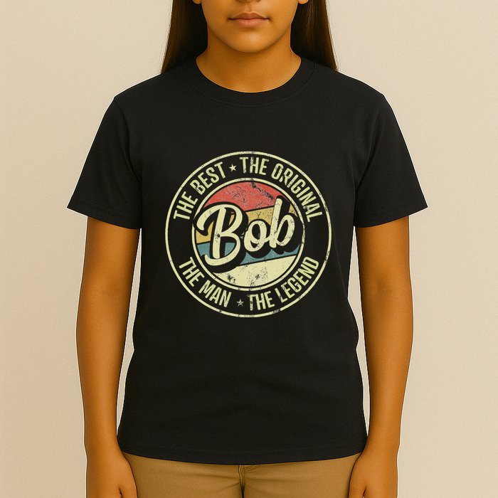 Bob Personal Name First Name Retro Bob T-Shirt