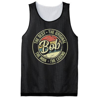 Bob Personal Name First Name Retro Bob Mesh Reversible Basketball Jersey Tank