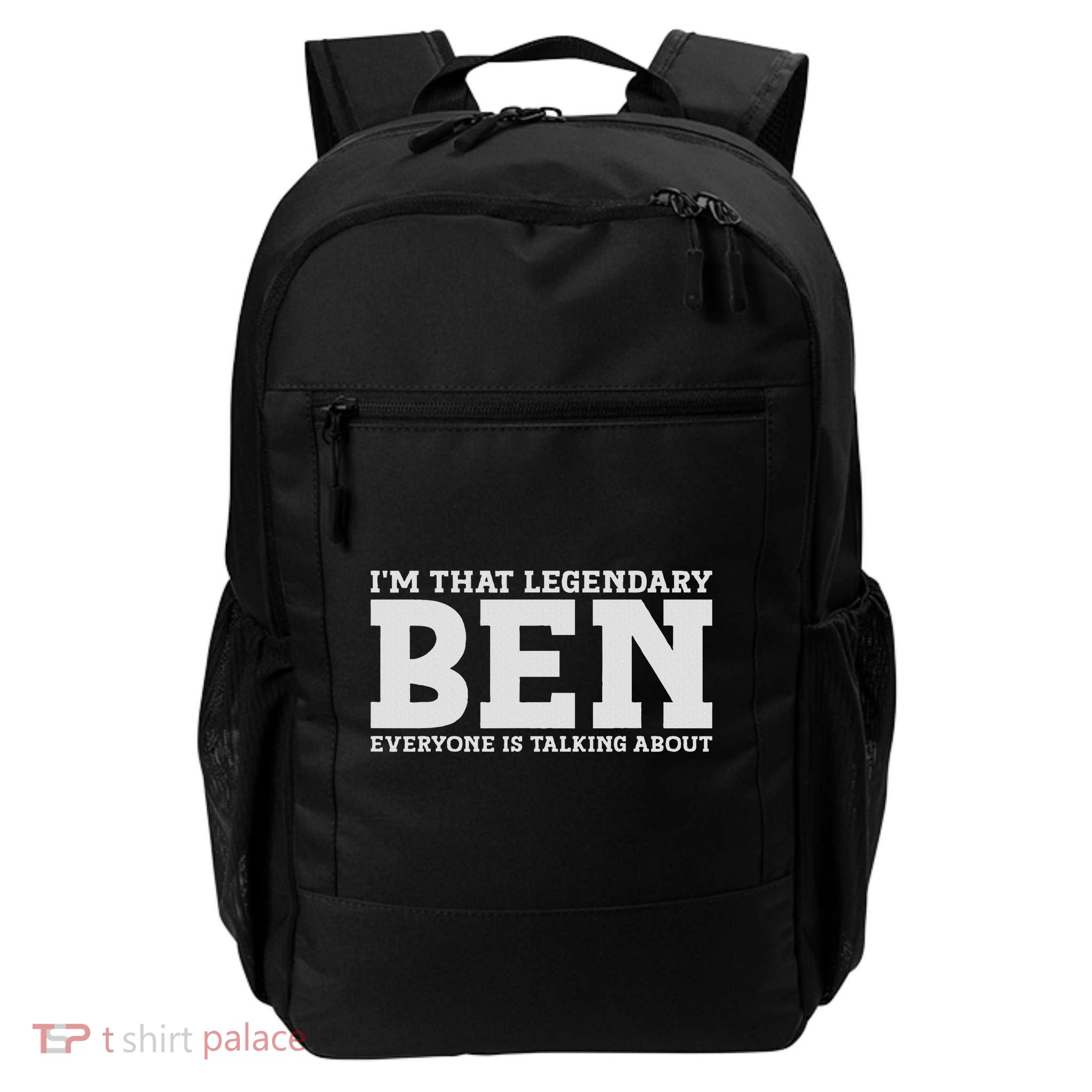 Ben Personal Name Funny Ben Daily Commute Backpack