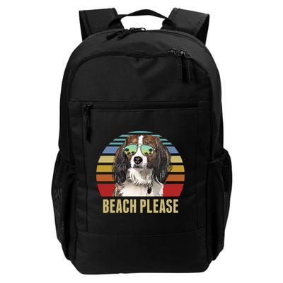 Beach Please Nederlandse Kooikerhondje Dog Funny Summer Gift Backpack