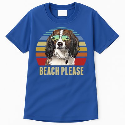 Beach Please Nederlandse Kooikerhondje Dog Funny Summer Gift Tall T-Shirt