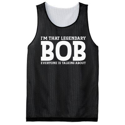 Bob Personal Name First Name Funny Bob Mesh Reversible Basketball Jersey Tank