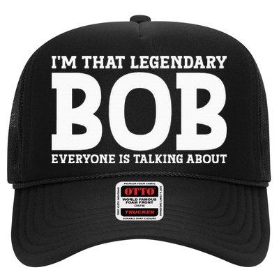 Bob Personal Name First Name Funny Bob Trucker Hat