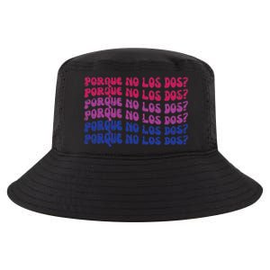 Bisexual Porque No Los Dos Bi Pride Flag Lgbtq Cool Comfort Performance Bucket Hat