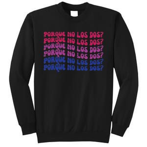 Bisexual Porque No Los Dos Bi Pride Flag Lgbtq Sweatshirt