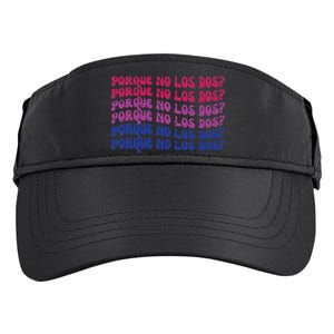 Bisexual Porque No Los Dos Bi Pride Flag Lgbtq Adult Drive Performance Visor