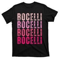 Bocelli Personalized Name I Love Bocelli Vintage T-Shirt