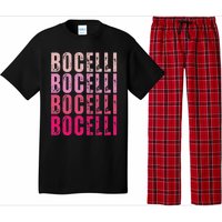 Bocelli Personalized Name I Love Bocelli Vintage Pajama Set