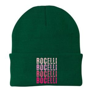 Bocelli Personalized Name I Love Bocelli Knit Cap Winter Beanie