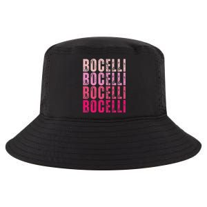 Bocelli Personalized Name I Love Bocelli Cool Comfort Performance Bucket Hat