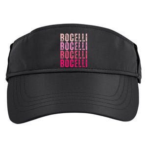 Bocelli Personalized Name I Love Bocelli Adult Drive Performance Visor