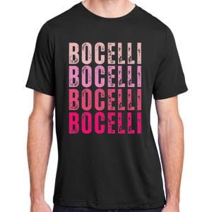 Bocelli Personalized Name I Love Bocelli Adult ChromaSoft Performance T-Shirt