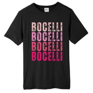 Bocelli Personalized Name I Love Bocelli Tall Fusion ChromaSoft Performance T-Shirt