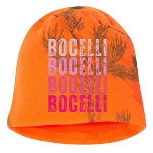 Bocelli Personalized Name I Love Bocelli Kati - Camo Knit Beanie