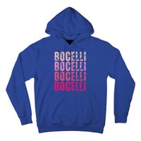 Bocelli Personalized Name I Love Bocelli Hoodie