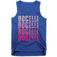 Bocelli Personalized Name I Love Bocelli Tank Top