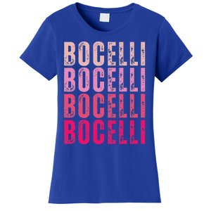 Bocelli Personalized Name I Love Bocelli Women's T-Shirt