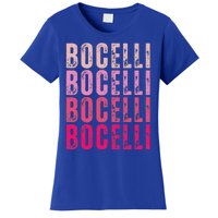 Bocelli Personalized Name I Love Bocelli Women's T-Shirt