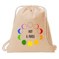 Bi Pride Not A Phase Bisexual Drawstring Bag