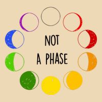 Bi Pride Not A Phase Bisexual Drawstring Bag
