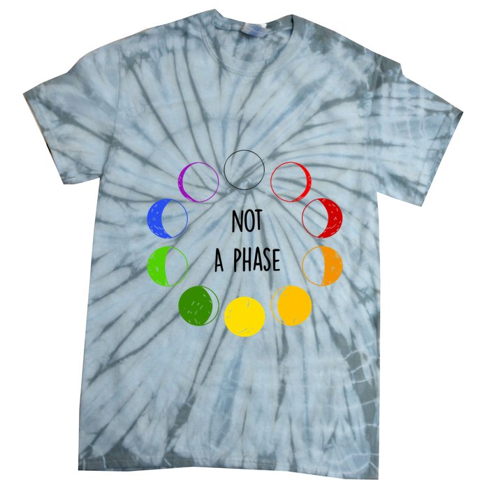 Bi Pride Not A Phase Bisexual Tie-Dye T-Shirt