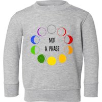 Bi Pride Not A Phase Bisexual Toddler Sweatshirt