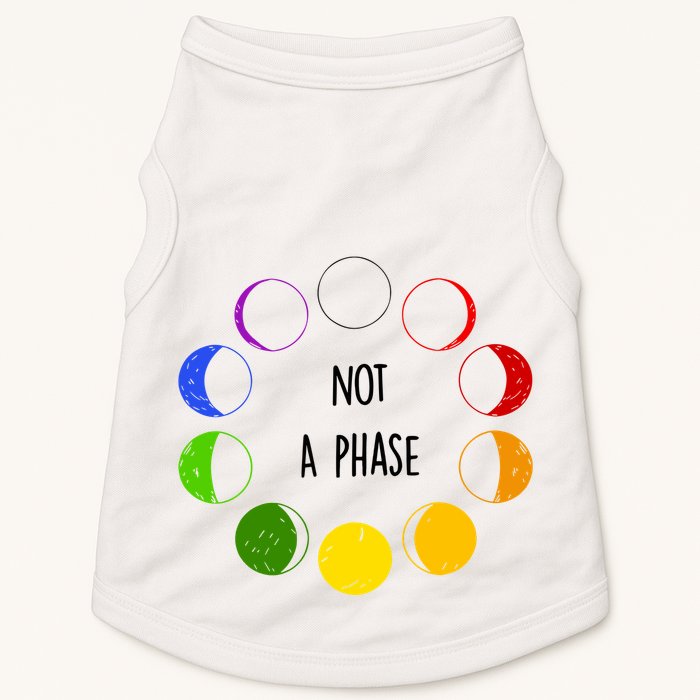 Bi Pride Not A Phase Bisexual Doggie Tank