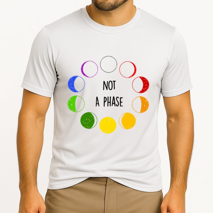 Bi Pride Not A Phase Bisexual Performance Shirt