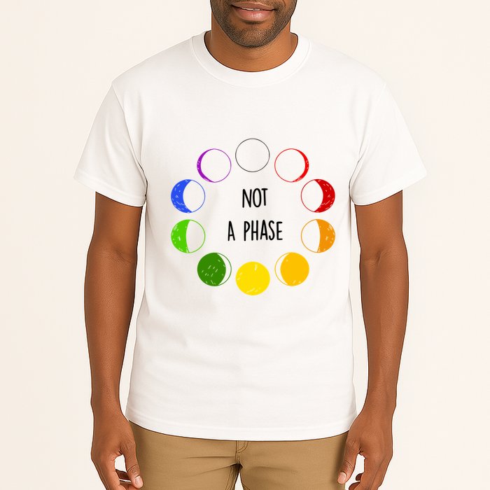 Bi Pride Not A Phase Bisexual Tall T-Shirt