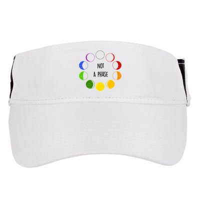 Bi Pride Not A Phase Bisexual Adult Drive Performance Visor